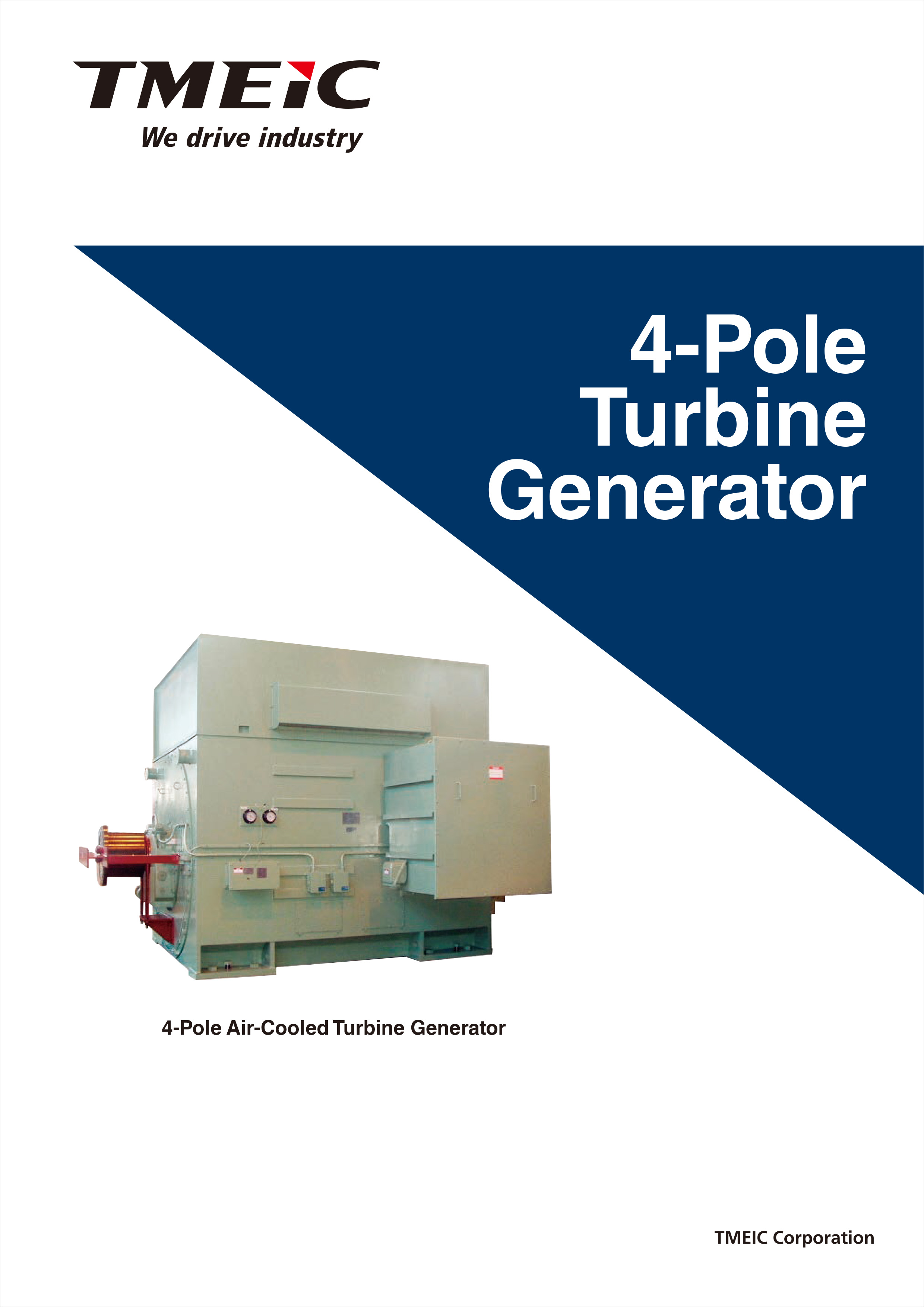 4-Pole Turbine Generator