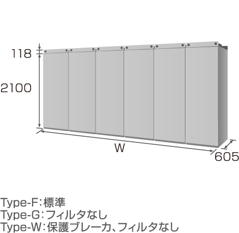 自立盤型ツイン