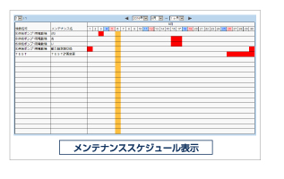 メンテナンス管理