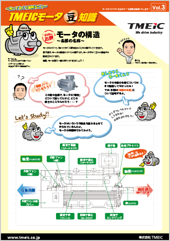 Vol.3 モータの構造 〜各部の名称〜