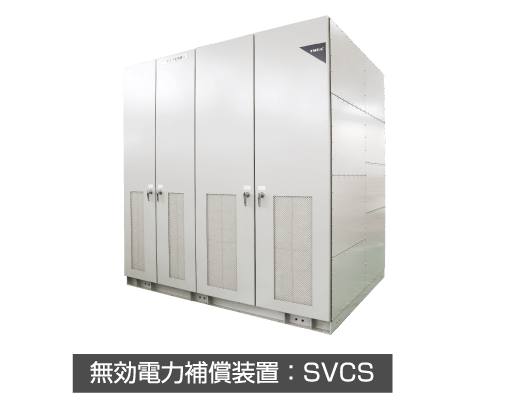 無効電力補償装置：SVCS